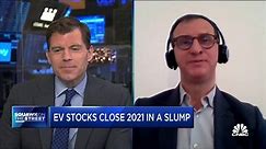 Oppenheimer analyst Rusch breaks down 2022 EV outlook, Tesla's growing competition and more
