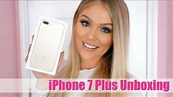 IPHONE 7 PLUS GOLD UNBOXING + REVIEW