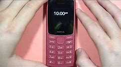 Nokia 105 2023: How to Unlock Screen - Unlock Keypad #tutorial