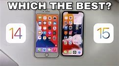 iOS 14 vs iOS 15 What's the Difference? Which one is better?