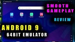 New Android 9 64bit Emulator Review | Nox Player 9.0 | Full Installation & Settings | 60FPS Gaming