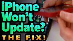 iPhone Not Updating? Here's The Real Fix!
