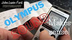Olympus ws-852 Digital Recorder. Great value sensitive tool for ambient sound capture.
