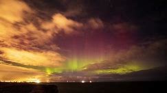 Northern lights wow sky-watchers for second night