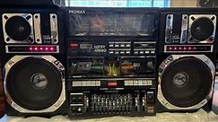 Promax J1 Super Jumbo vintage 80s boombox ghettoblaster Radio Raheem