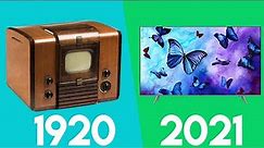 TV Evolution (1920-2021)