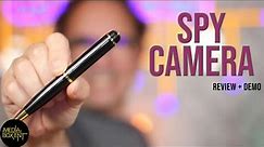 Spy Hidden Pen Camera HD 1080P Video Setup and full demo