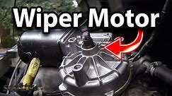 How to Fix Windshield Wipers (Motor Replacement) in Your Car