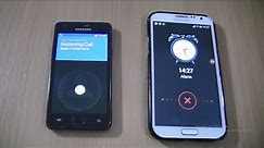 Incoming call & Alarms at the Same Time Samsung Galaxy Note 2 +S2 android 7