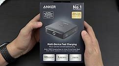 Anker Charging Base, 100W Fast Charging with 4 Ports, for Anker Prime Power Bank