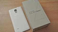Samsung Galaxy Note 4 Unboxing & First Look HD