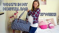 What's In My Hospital Bag - 37 Weeks Pregnant!
