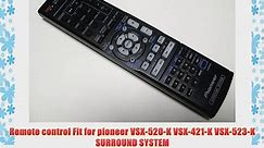 Remote control Fit for pioneer VSX-520-K VSX-421-K VSX-523-K SURROUND SYSTEM