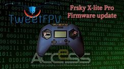Frsky X-lite Pro Firmware Update✔🛰