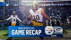 Steelers SLASH Seahawks Playoff Chances with WIN | Game Recap | CBS Sports