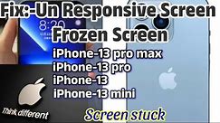 Fix Frozen Or Unresponsive Screen: iPhone 13 /iPhone 13 Pro/ iPhone 13 Pro Max/iPhone 13 Mini