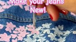 Upcycle your jeans ! #recycle #diy #art #jeans #denim