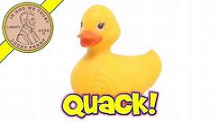 Classic Yellow Rubber Duckie Bath Toy