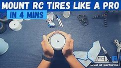 How To Mount RC Tires Fast Tutorial and Assault RC Tire Jig Review | Gluing RC Tires