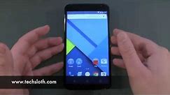 Google Nexus 6 setup and first impressions