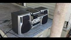aiwa cx-nmt720 shelf stereo system