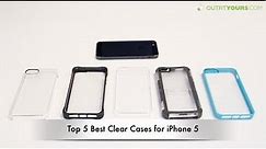 Top 5 Best Clear iPhone 5S and iPhone 5 Cases - Incase, Otterbox, Griffin, Moshi ..