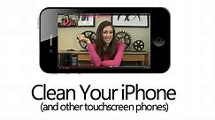 How to Clean an iPhone, BlackBerry, or Any Touch Screen Phone Properly! (Clean My Space)