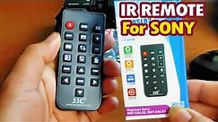 Review Remote Kamera SONY a6300 a7 a6000 JJC RM-DSLR2