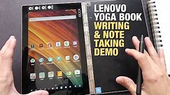Lenovo Yoga Book Handwriting & Note Taking Demo