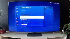 How to Set Up Broadcasting Settings on Samsung TV Q80A?