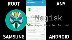 HOW TO ROOT ANY SAMSUNG PHONE USING MAGISK