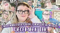 CAN I READ DOUBLE FIGURES IN DECEMBER?? 🤔 📊 | DECEMBER TBR | Literary Diversions