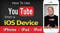  How to Use Youtube from iPhone iPod iPad
