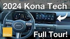 2024 Hyundai Kona 12.3" Digital Cluster + Infotainment | Full Tour!