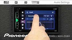 How To - AVH-210EX / 211EX - Audio Settings