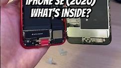 What’s inside an iPhone SE 2?🤔 #apple #appleproduct #appletablet #iphone #iphonerepairing #iphonese