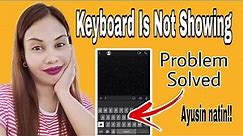 How To Fix Keyboard Not Working In Android 2021 | Vanz Official