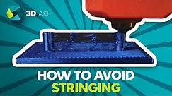 How to avoid Stringing - 3D Print Beginner Tutorial