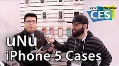 [CES 2013] uNu iPhone 5 Battery Case And LED Case