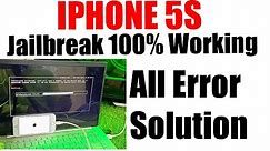 How To Jailbreak Iphone 5s - This Trick Work 100% | Iphone Jailbreak Now