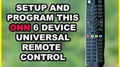 Programming This ONN 6 Device Universal Remote to ANY Device!