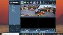 HiP2P camera monitor tutorial Windows 10 CTRONICS cctv