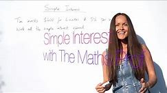 The Maths Prof: Simple Interest