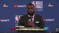 LeBron James Game 1 NBA Finals Press Conference