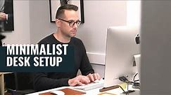 My Minimal Modern Desk Setup | Ultimate Desk Setup Tour 2020 | My Home Office