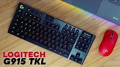 Logitech G915 TKL Mechanical Keyboard Unboxing and First Impressions
