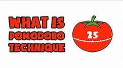 What is Pomodoro Technique | Explained in 2 min