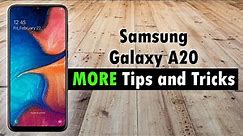 Samsung Galaxy A20 Tips and Tricks Part 2