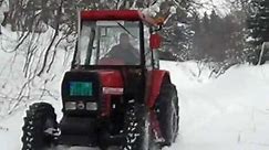 Milovac testira novi traktor 577 DW