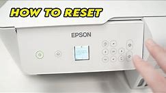 How to Reset Epson EcoTank ET-2800 Printer